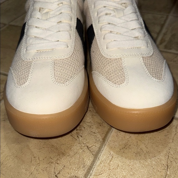 MIA Cream and Black Sneakers - Picture 4 of 5